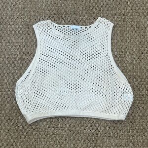 WE WORE WHAT CROCHET TOP SIZE XL